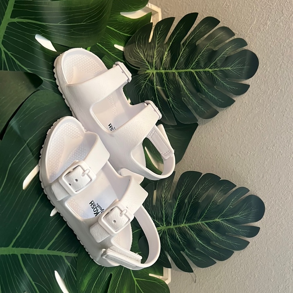 White Toddler Girl Sandals